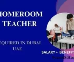 Homeroom Teacher Required in Dubai