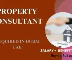 Property Consultant Required in Dubai