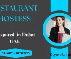 Restaurant Hostess Required in Dubai