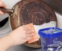 Powerful Stainless Steel Cookware Cleaning Paste Household Kitchen Cleaner