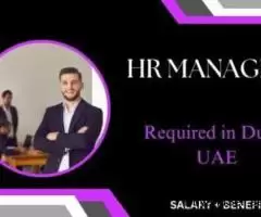 Human Resources Manager Required in Dubai