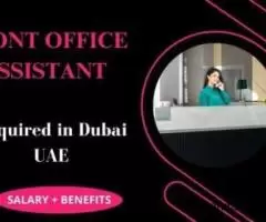 Front Office Assistant Required in Dubai