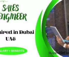 Sales Engineer Required in Dubai