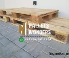 AED 35, Pallets 0542972176 Wooden Used FOR SALE