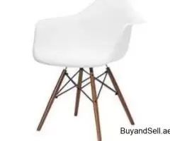 AED 25, White Scandinavian Chair