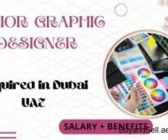 Senior Graphic Designer Required in Dubai