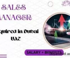 Sales Manager Required in Dubai