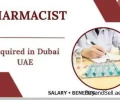 Pharmacist Required in Dubai