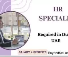 Human Resources Specialist Required in Dubai