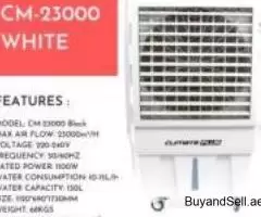 Climate Plus 150L White Outdoor Air Cooler with 23000m3/h Air Flo