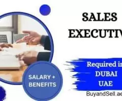 Sales Executive Required in Dubai