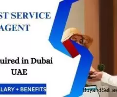 Guest Service Agent Required in Dubai