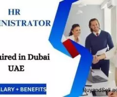 Human Resources Administrator Required in Dubai