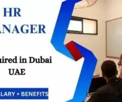 Human Resources Manager Required in Dubai