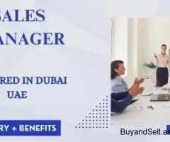 Sales Manager Required in Dubai