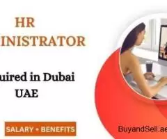 HR Administrator Required in Dubai