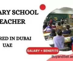 Primary School Teacher Required in Dubai