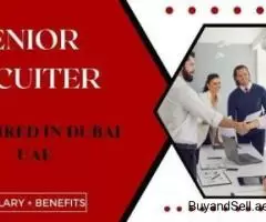 Senior Recuiter Required in Dubai