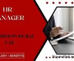 Human Resources Manager Required in Dubai