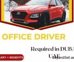 Office Driver Required in Dubai