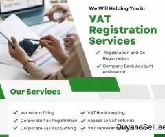 Vat Registration Services in Sharjah, UAE