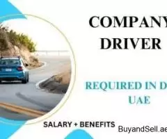 Company Driver Required in Dubai