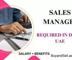 Sales Manager Required in Dubai