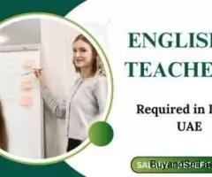 English Teacher Required in Dubai