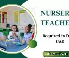 Nursery Teacher Required in Dubai