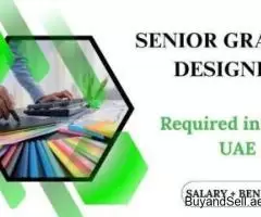 Senior Graphic Designer Required in Dubai