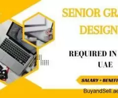 Senior Graphic Designer Required in Dubai