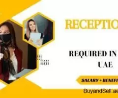 Receptionist Required in Dubai