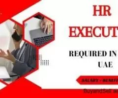 HR Executive Required in Dubai