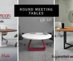 Buy Stylish Round Meeting Tables from Highmoon