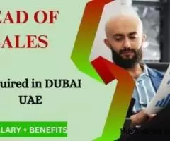 Head of Sales Required in Dubai