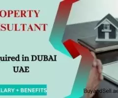 Property Consultant Required in Dubai