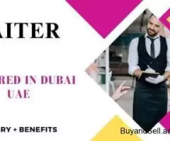 Waiter Required in Dubai