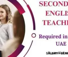 Secondary English Teachers Required in Dubai