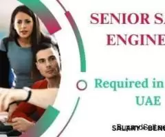 Senior Sales Engineer Required in Dubai