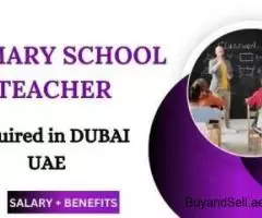 Primary School Teacher Required in Dubai