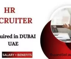 HR Recruiter Required in Dubai