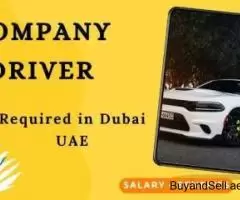 Company Driver Required in Dubai