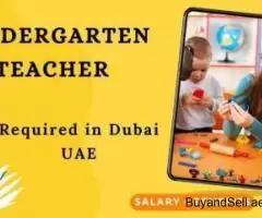 Kindergarten Teacher Required in Dubai