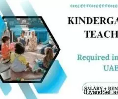 Kindergarten Teacher Required in Dubai