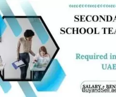 Secondary School Teacher Required in Dubai