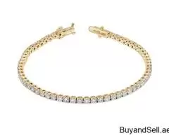 Buy Classic Diamond Tennis Bracelet (5.30 cts) at La Marquise Jewellery