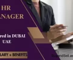 HR Manager Required in Dubai