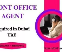 Front Office Agent Required in Dubai