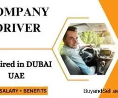 Company Driver Required in Dubai