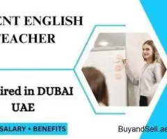 Urgent English Teacher Required in Dubai